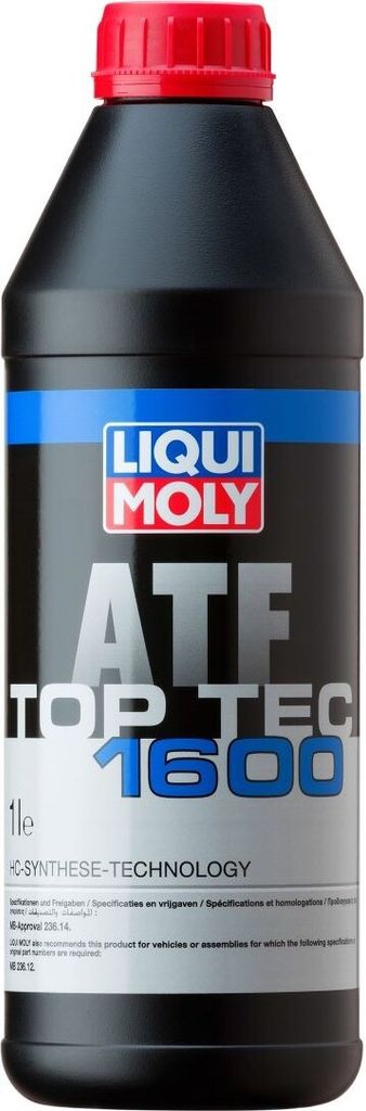 LIQUI MOLY Top Tec ATF 1600 ATF M7 Automatikgetriebeöl 1L 3659 passend für MERCEDES-BENZ C-Klasse Limousine (W204) E-Klasse Limousine (W211)