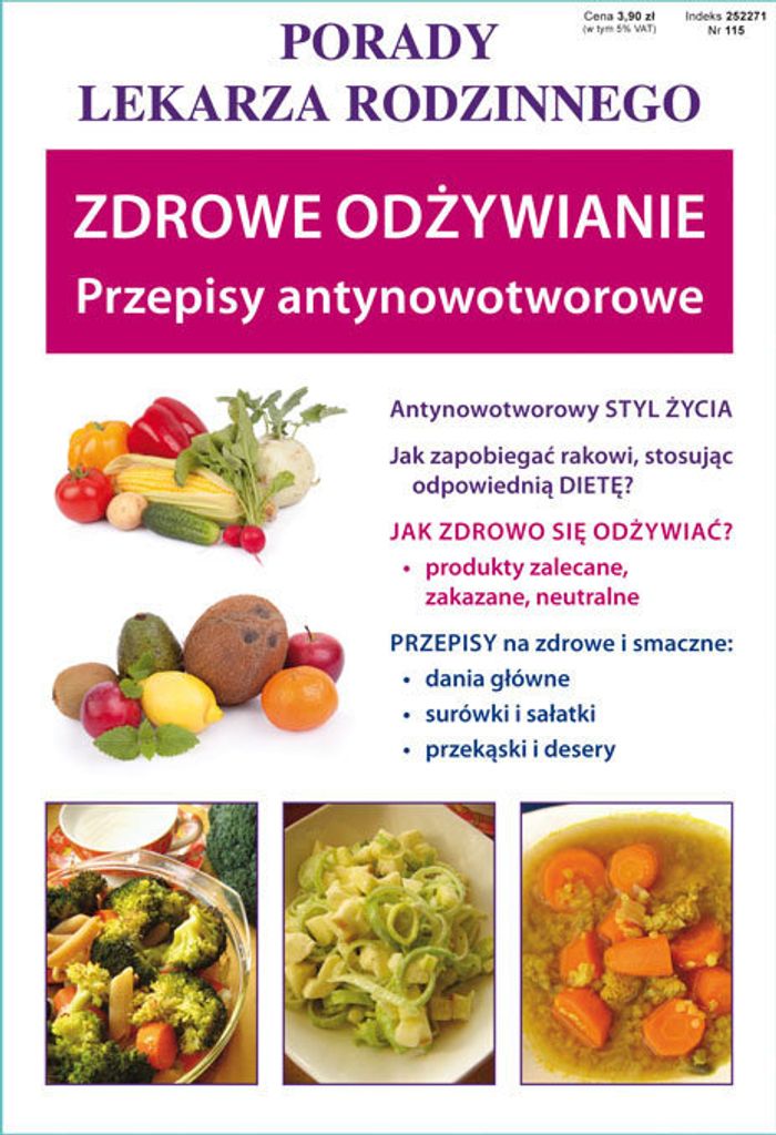 Zdrowe odżywianie Przepisy antynowotworowe (Buch auf Polnisch)