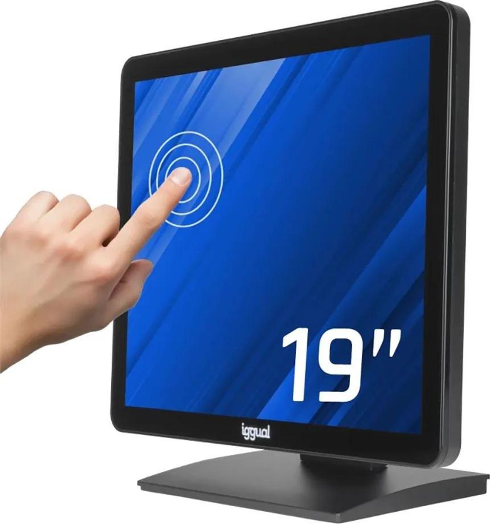 iggual MTL19X, 48,3 cm (19"), 1280 x 1024 Pixel, SXGA, LCD, 300 cd/m², Kapazitiv