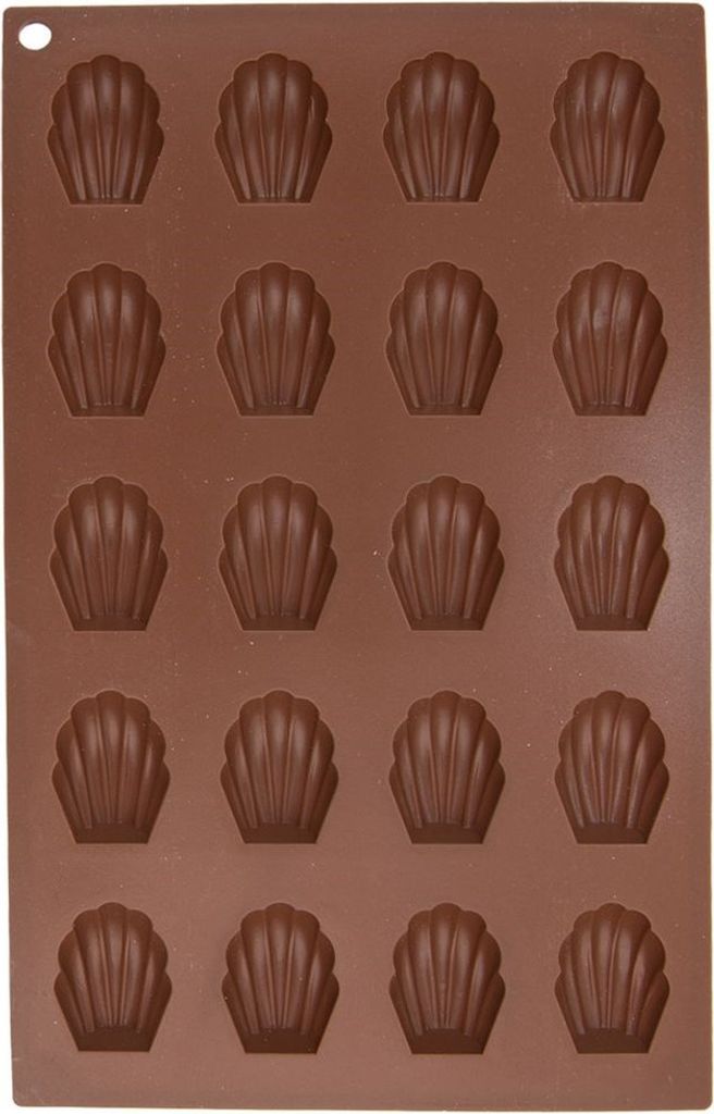 Silikonform zum Backen von Keksen für Mürbeteigkekse Muscheln