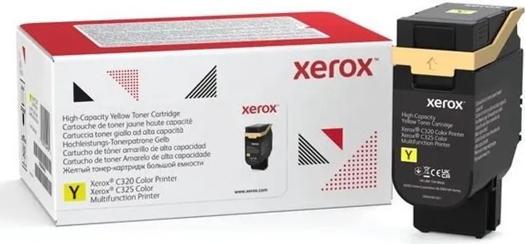 Évitez les Pannes de Toner avec la Recharge Jaune Xerox C320 C325 5500p
