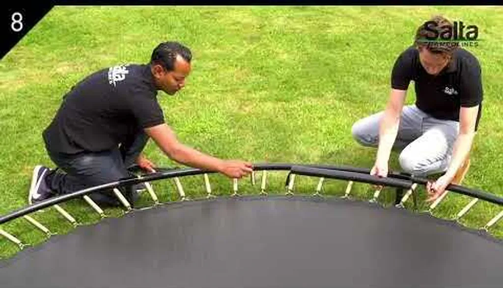 Salta Royal Baseground 251 cm - Trampoline enterré haute performance - 10