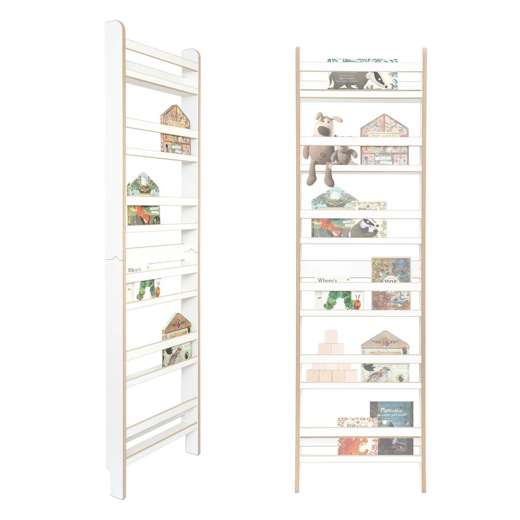 Aménager une Chambre d'Enfant - Étagère Murale Bois pour Livres et Jeux