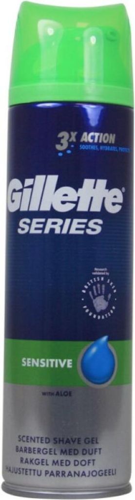 Gillette Serie Sensitive Rasierschaum Fuer Empfindliche Haut 200ml