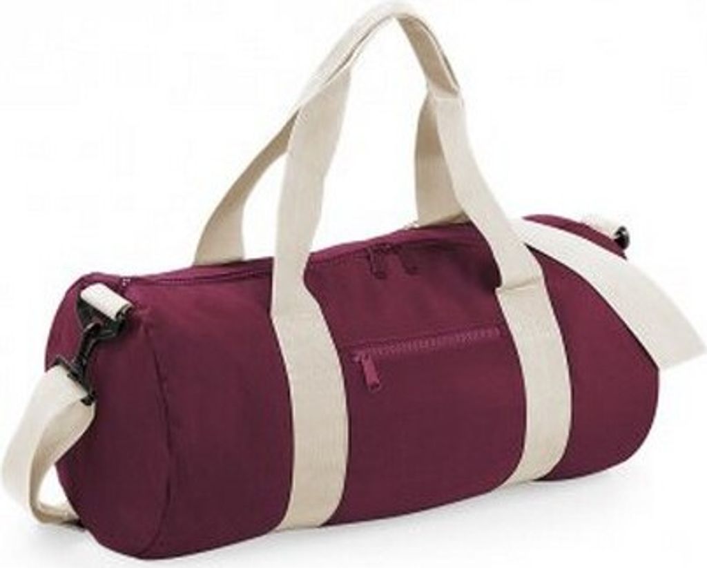 Bagbase Seesack / Reisetasche, 20 Liter BC2526 (Einheitsgröße) (Burgunder/Off Weiß)