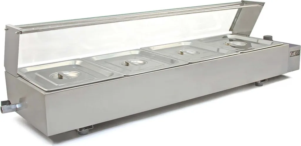 Bain-marie professionnel anti-dessèchement pour maintenir vos plats chauds