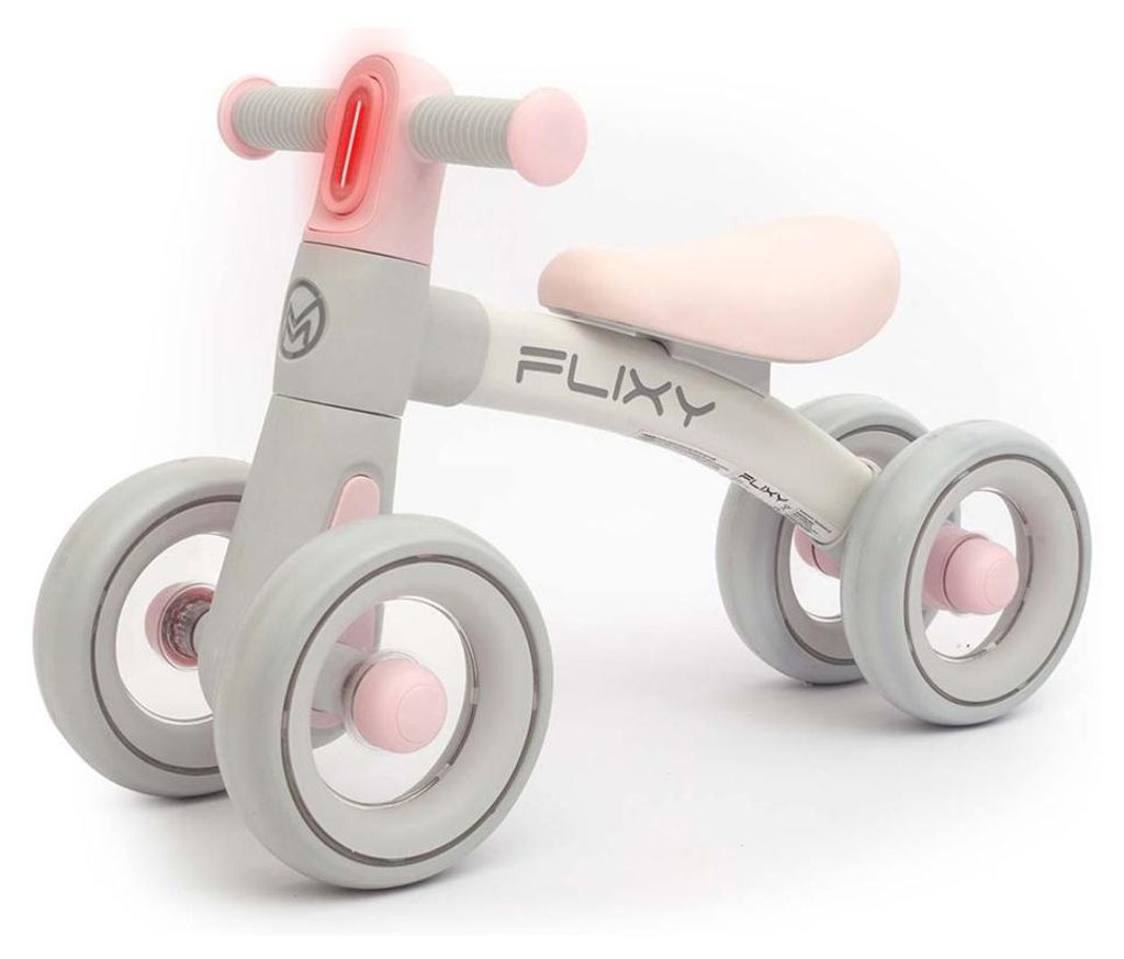 Kinderfahrrad mit LED-Licht Milly Mally FLIXY rosa