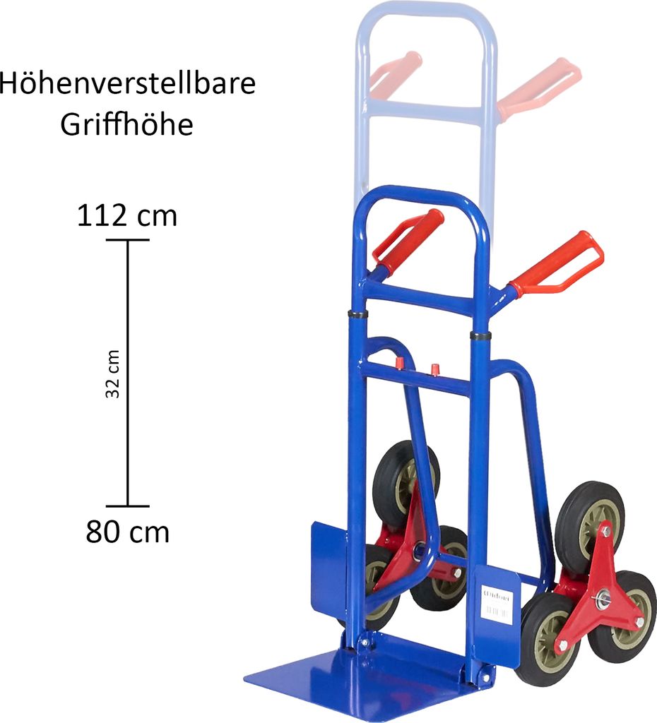 PROFI Treppenkarre Stapelkarre Treppen Sackkarre Produktbild 6