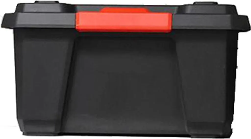 EDA 010145 Boîte de rangement XPERT PRO 70 L noir et rouge robuste