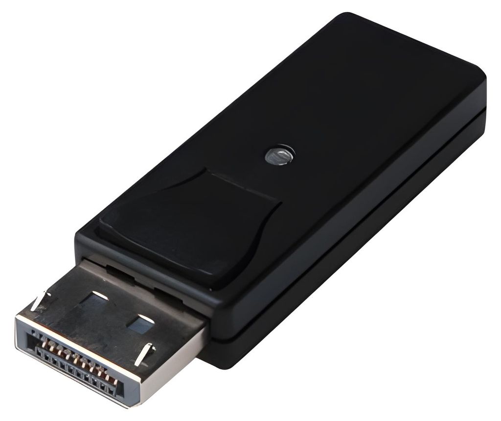 Digitus DisplayPort Adapter, DP, HDMI Type A, Schwarz Produktbild 