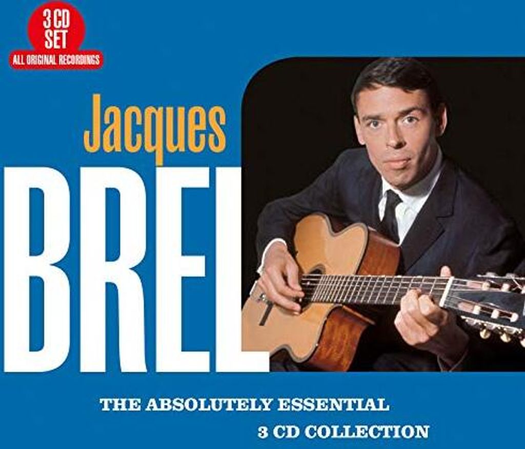 Jacques Brel - Die absolut essentielle 3 CD -Sammlungs -CD