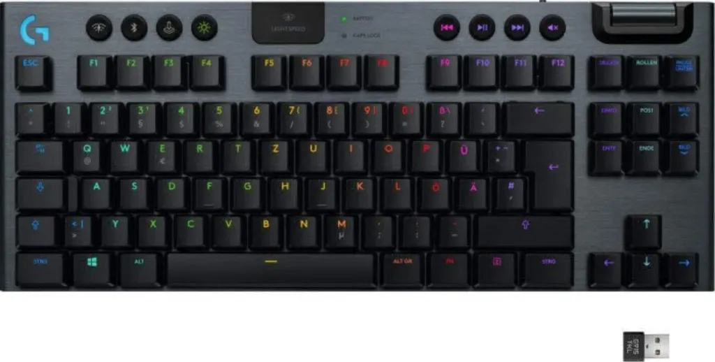 Libérez de l'espace avec le Logitech G915 TKL Clavier Sans Fil Compact - 13