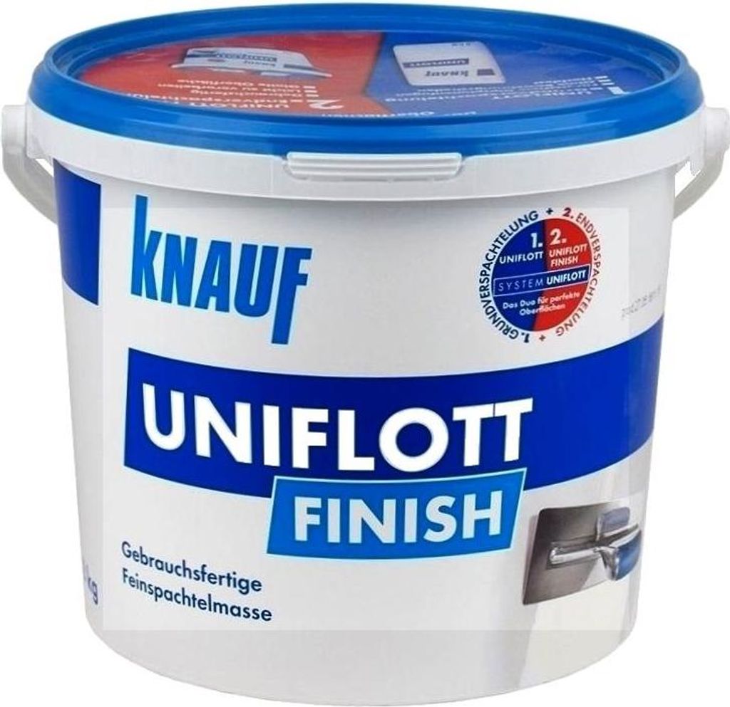Knauf Uniflott Finish vyrovnávací hmota 8 kg Obrázek produktu 