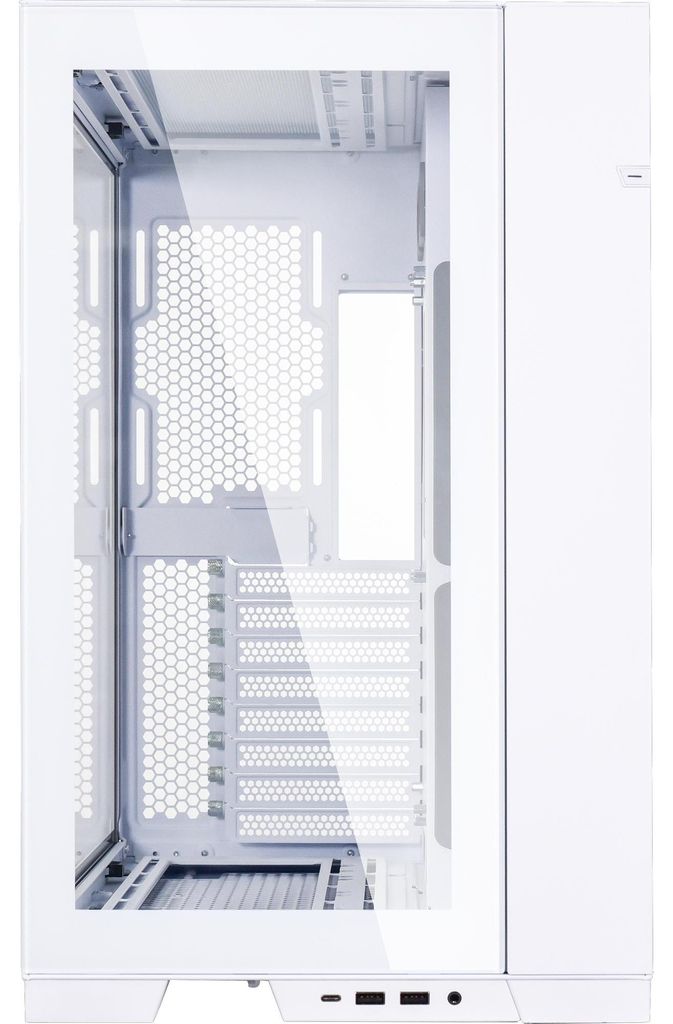 Lian Li Dynamic EVO Snow, Desktop, PC, Weiß, ATX, ITX, micro ATX, Aluminium, Gehärtetes Glas, Gaming