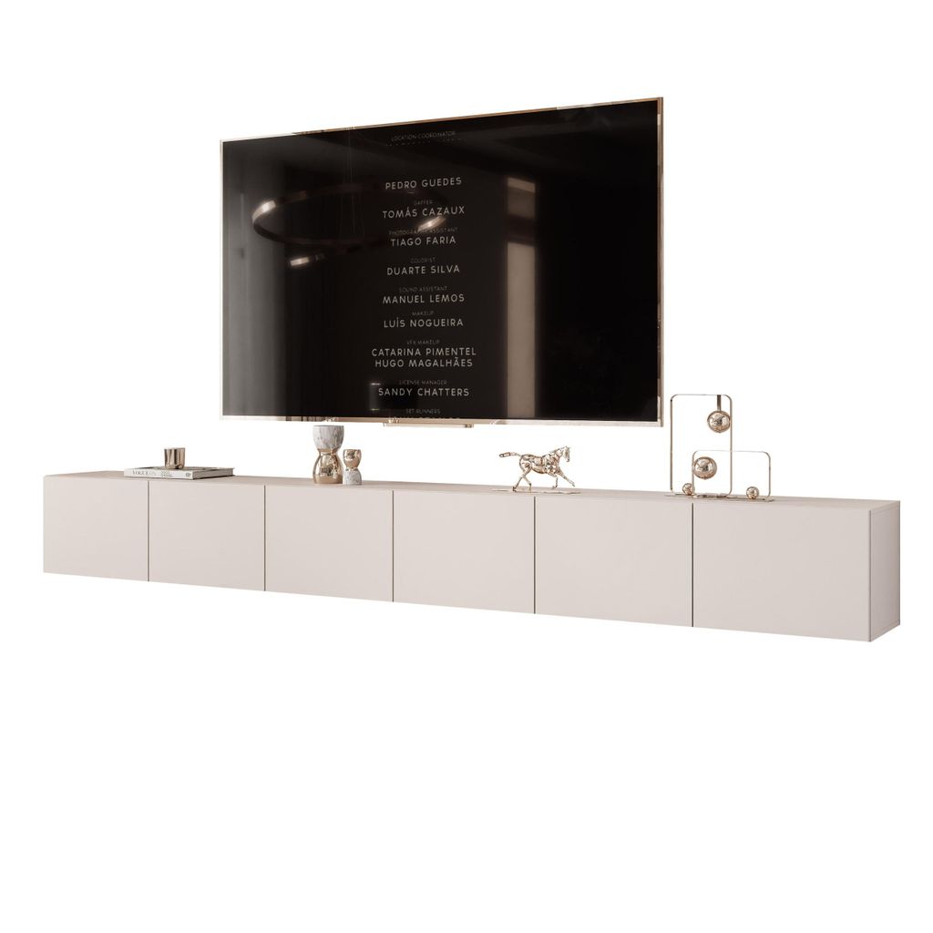Idohome TV-Lowboard Angel 300 cm Kaschmir – Fernsehschrank, Produktbild 