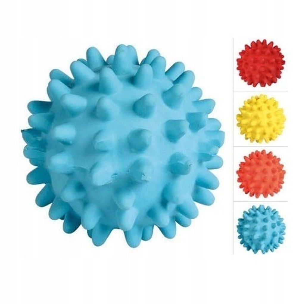 TRIXIE Hedgehog Ball for Dogs, Pes, Lopta, Latex, 6 cm Obrázok produktu 