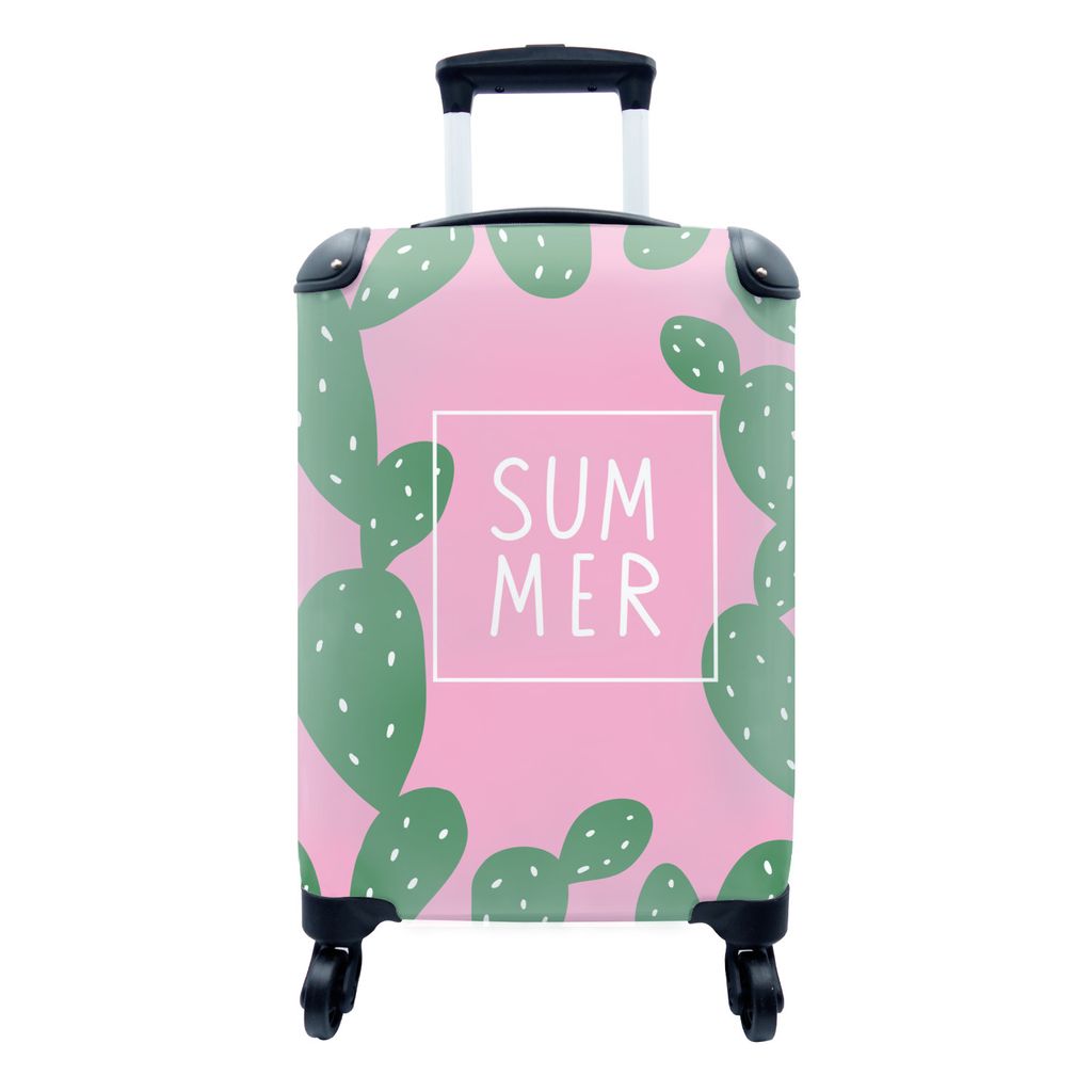 MuchoWow® Koffer Handgepäck Trolley Rollkoffer Kleine Produktbild 