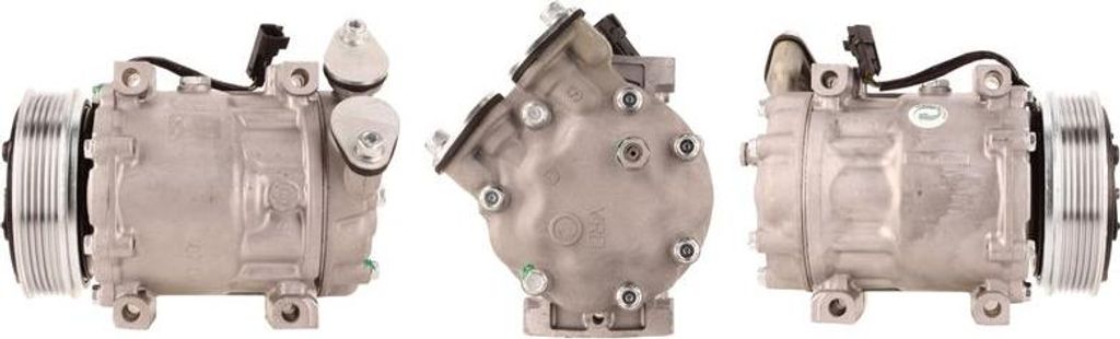 LUCAS ACP326 Klimakompressor OE 3M5H19D629TA kompatibel mit V70, V60, V50, S80, S60, S40, C30, 3, Focus, C-Max