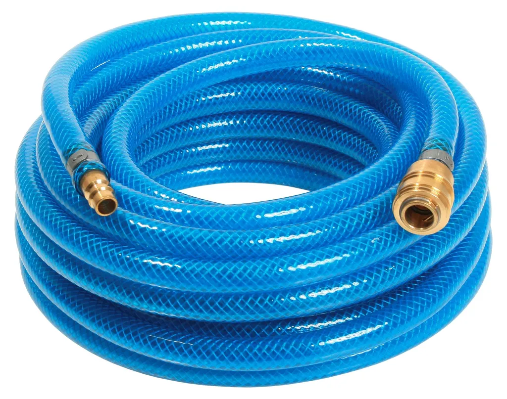Tuyau d'air comprimé AS Schwabe 12706 - 10m, 15 bar, raccord rapide