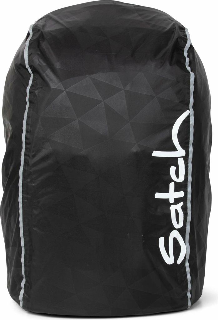 satch Regencape für Schulranzen Regenhülle Black