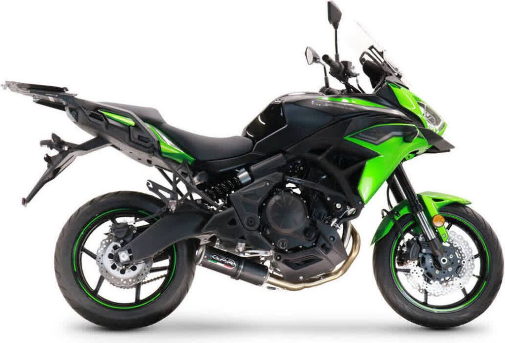 GPR Racing M3 Komplettauspuff Schwarz Titan für Kawasaki Versys 650