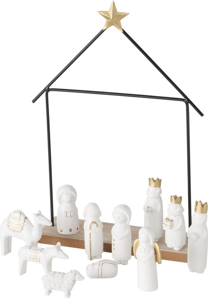 Presepe minimalista NATOS, 11 figure Immagine del prodotto 