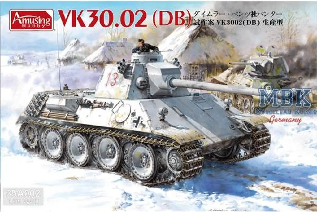 Char de combat VK30.02(DB) Amusing Hobby AH35A002 Maquette 1/35