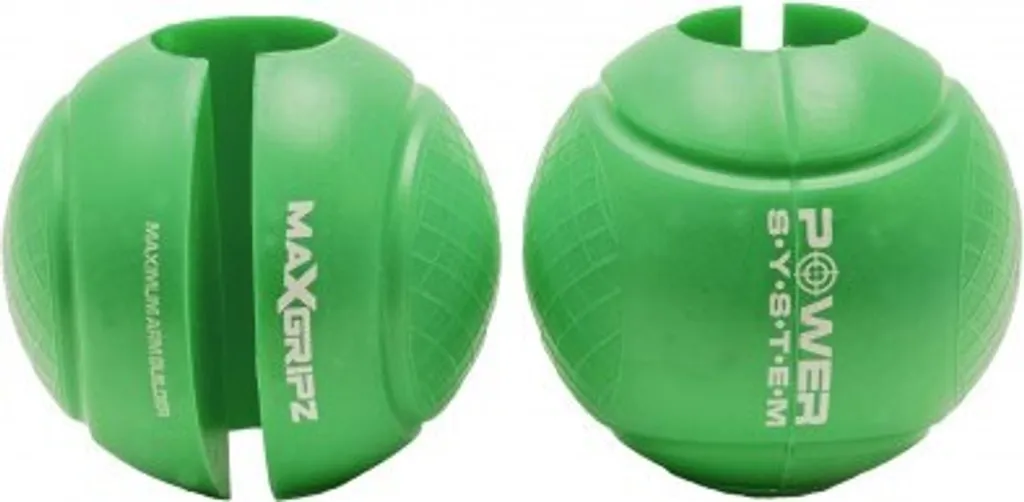Poignées Sphériques Musculation Bar Globe Gripz Vert pour Barres Standard