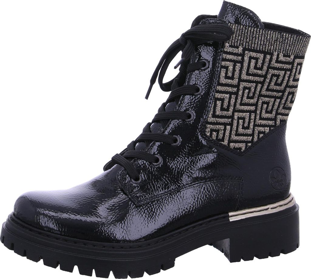 Rieker Damen Schnürboot  Stiefelette Profilsohle 72607, Produktbild 
