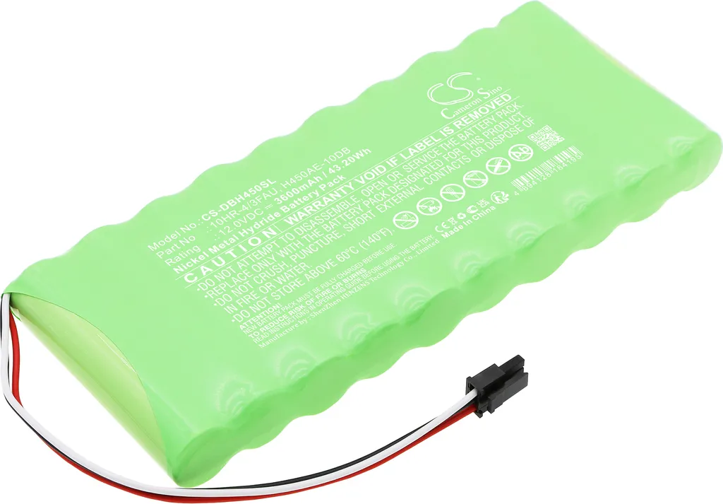 Batterie compatible Diebold AccuVote-TSX pour 10HR-4/3FAU 29-014509-000A-1