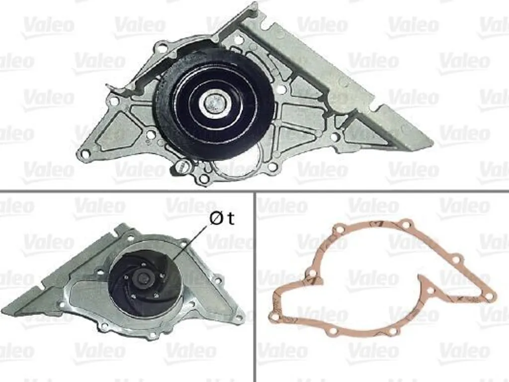 Évitez la surchauffe : Pompe à eau VALEO 506794 Audi A8 A6 Touareg