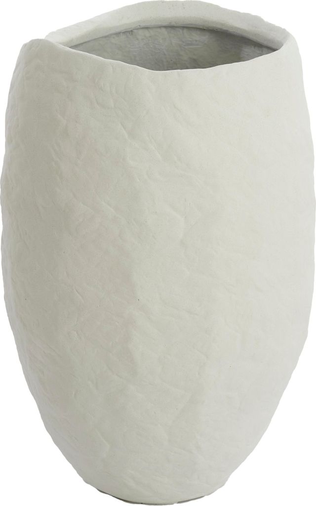 Light & Living Vase TINGRI aus Stein in Cremefarbe - Ø39x58 cm