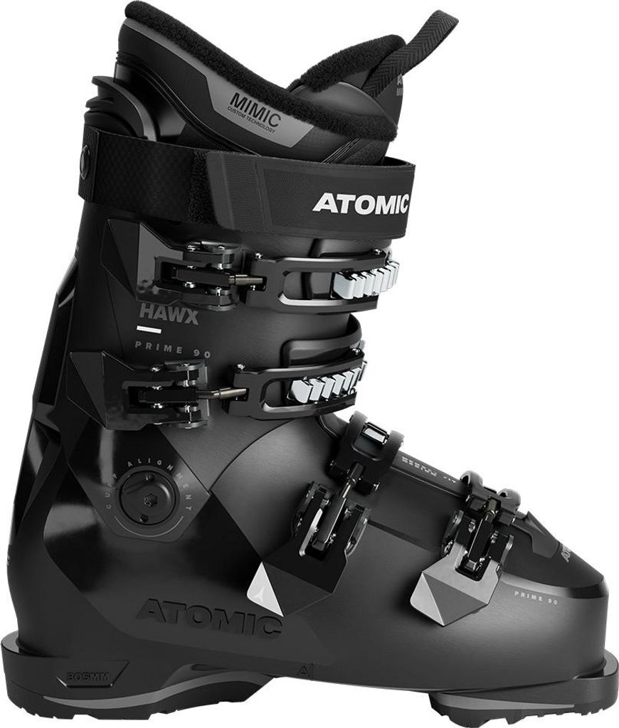 Atomic Hawx Prime 90 Alpine Ski Boots Black 24.0-24.5 Black Zdjęcie produktu 