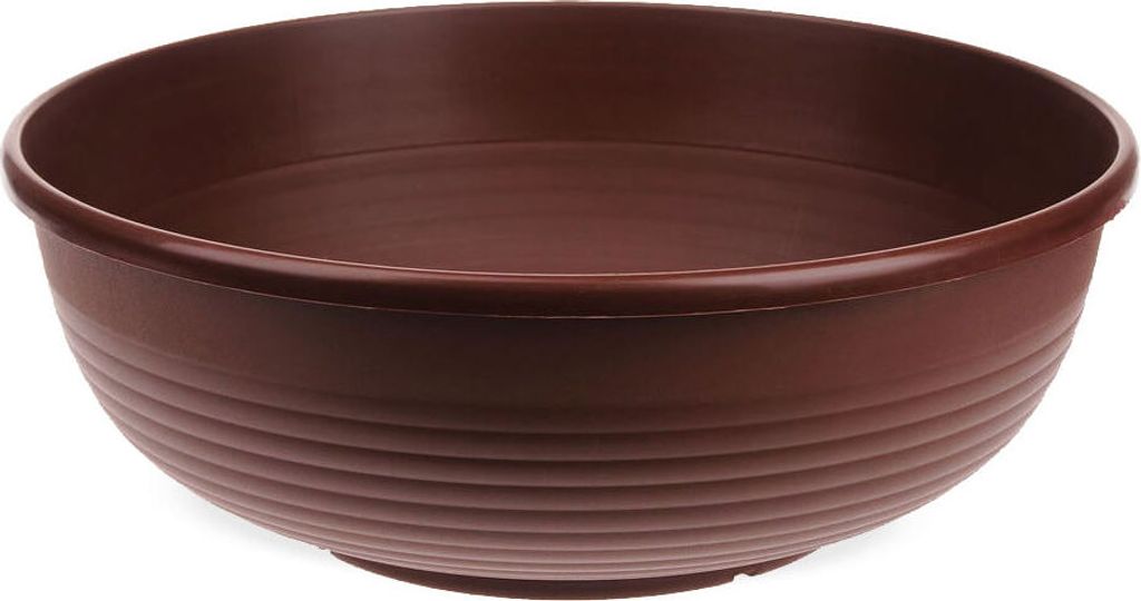 Grabschale Pflanzschale Blumenschale braun 30 cm Produktbild 
