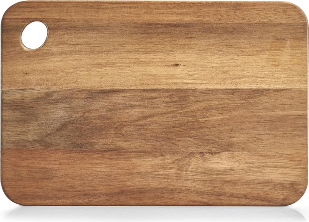 ZELLER 25516 Schneidebrett aus Akazienholz, geölt, ca. 37 x Produktbild 