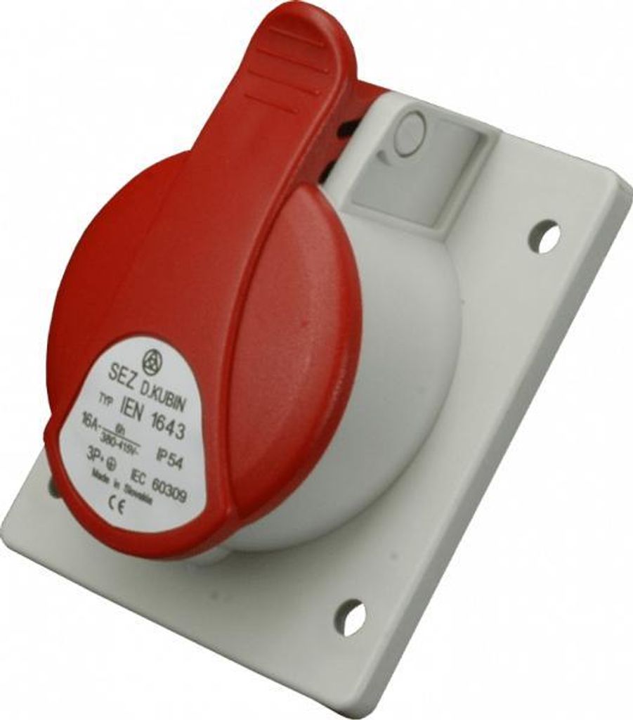 Vestavná zásuvka SEZ IP54 32A/5P 400V Obrázek produktu 