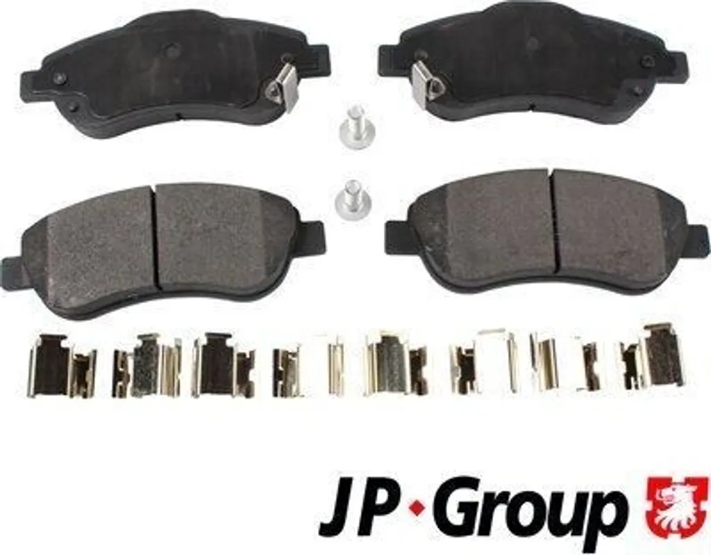Plaquettes de frein avant sans bruit JP GROUP 3463600710 pour Honda CR-V