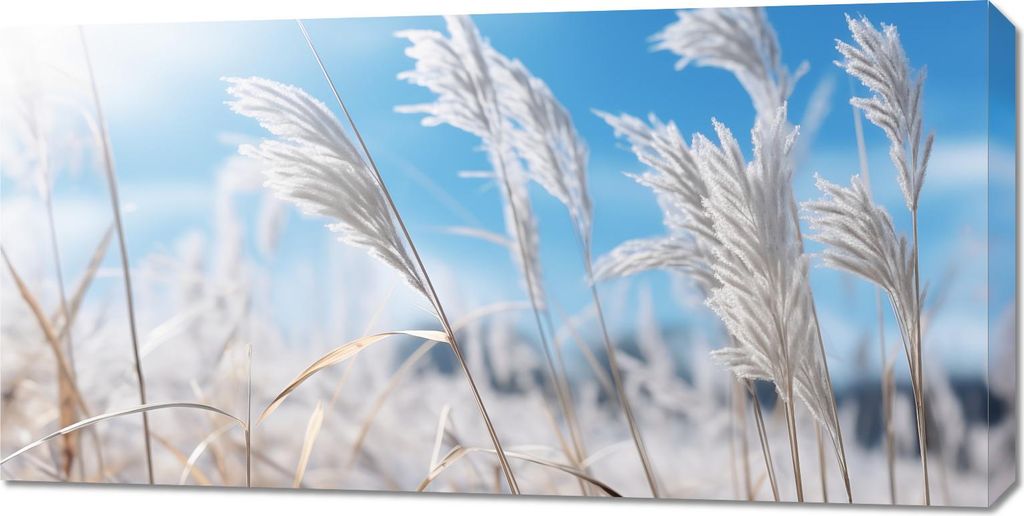 Bild 100x50cm Rauschen im Gras