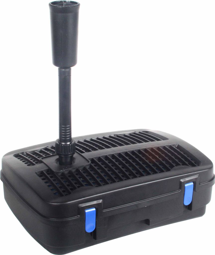 Pompe de bassin avec filtre à 5 couches et lampe UV Image du produit 
