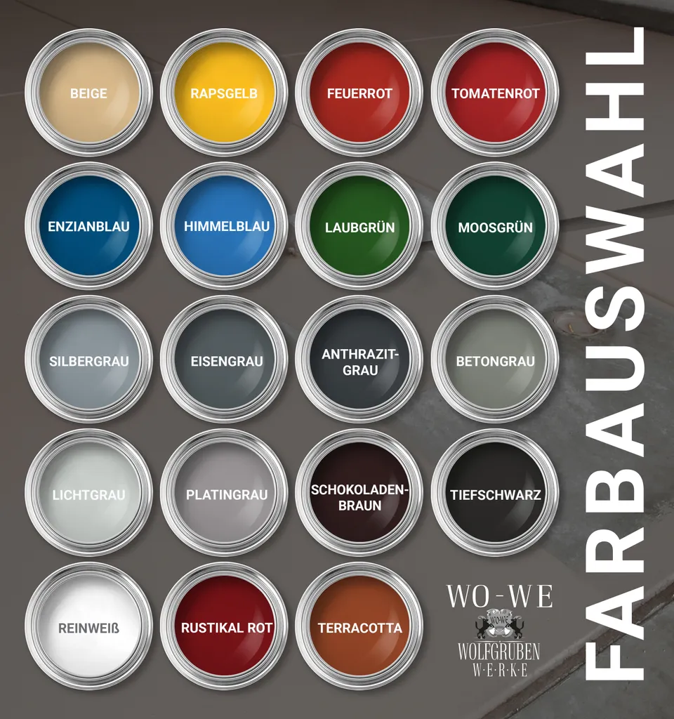 Bodenfarbe Betonfarbe Schwarz 20 Kg Bodenbeschichtung Fußbodenfarbe RAL Farbe