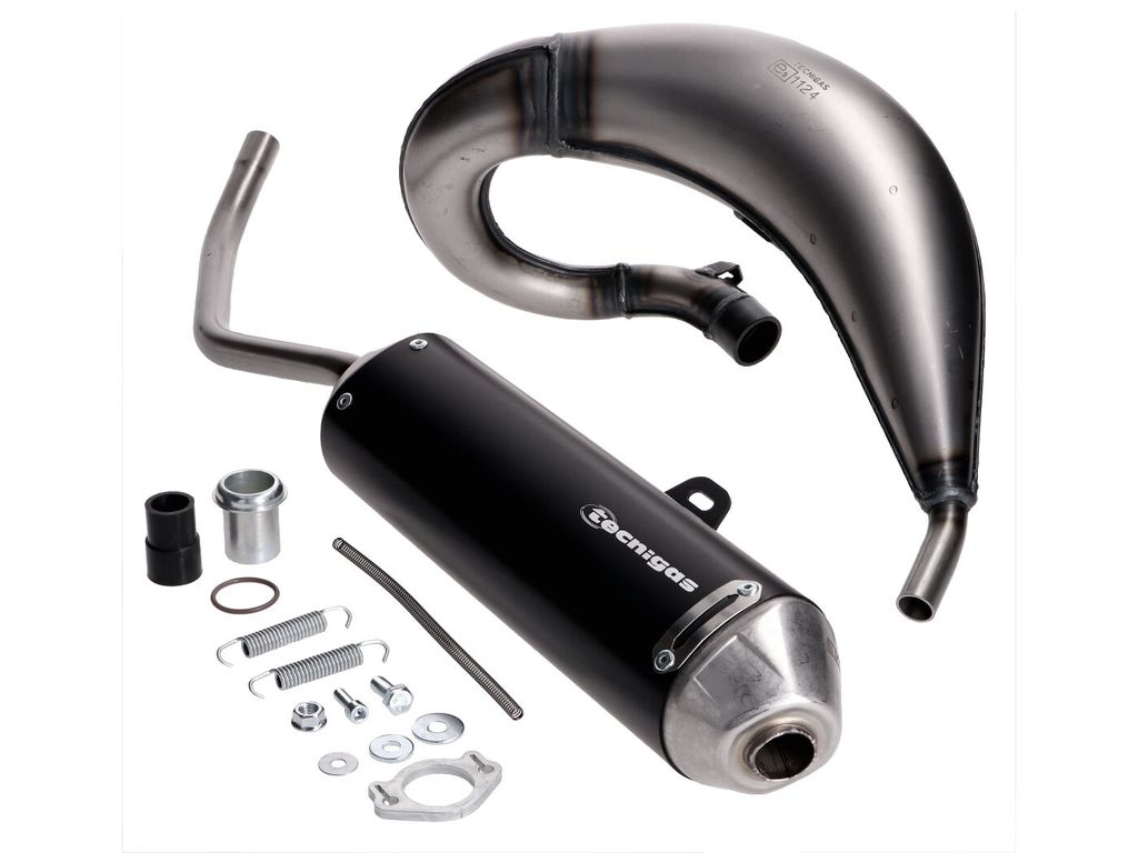 Auspuff Tecnigas E-NOX EVO Steel für Derbi Senda 00-, Obrázek produktu 