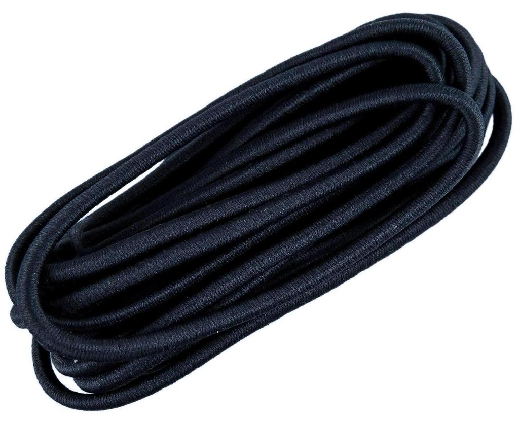 Gummikordel, Gummiband, Gummischnur, Zopfgummi, mitternachtsblau