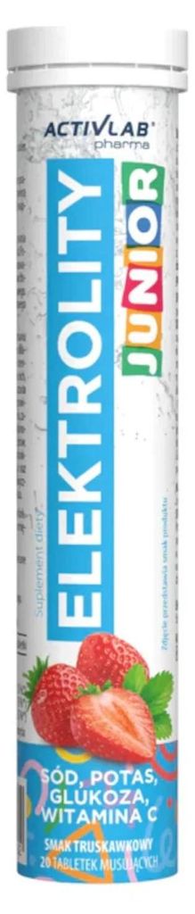 ActivLab Elektrolity Junior, 20 tabletek musujących Zdjęcie produktu 