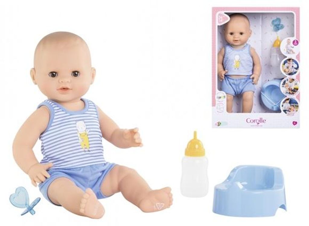 Corolle Mon Grand Poupon Paul Badebaby, Vollvinylpuppe mit Produktbild 