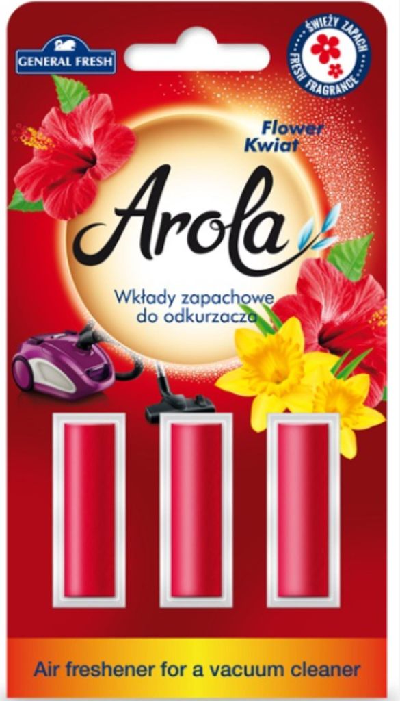 General Fresh Wkłady zapachowe do odkurzacza Kwiat, 3 Obrázek produktu 
