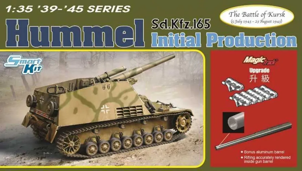 Hummel Initial Production 1:35 - Kit 6430 avec détails haute précision