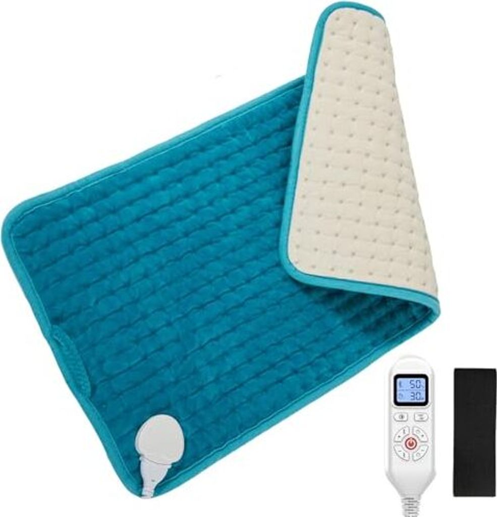 Jobyna Electric Heating Pad, Physiotherapie-Wärmepolstergürtel und automatische Absperrung, 5S-Schnellheizung, 30-70 ° C 10-90 Minuten einstellb...