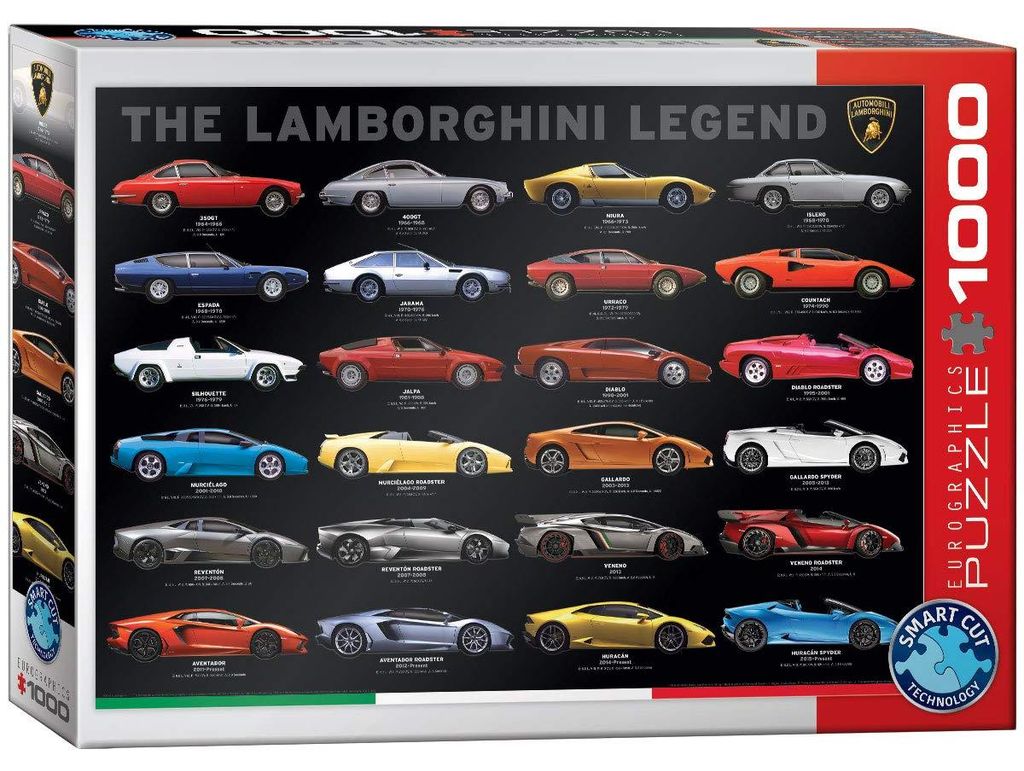 EuroGraphics 6000-0822 die Lamborghini Legend Puzzle (1000, Produktbild 