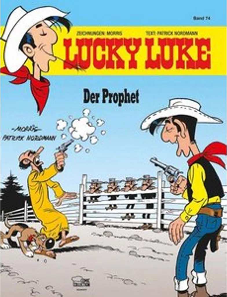 Livre BD Lucky Luke Tome 74 Le Prophète - Idée Cadeau Classique Neuvième Art