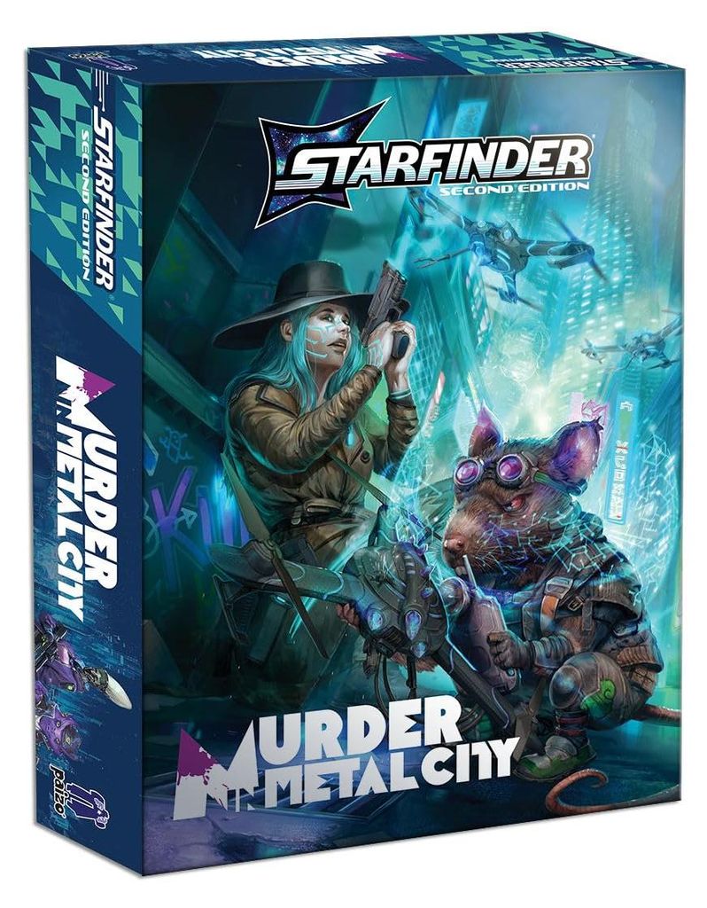 Starfinder: Mord in Metal City – Deluxe-Abenteuer (Englisch)
